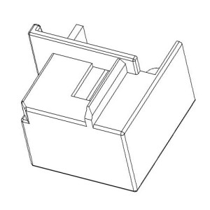 BC-1678-1/UU-16 COVER Transformer Bobbin