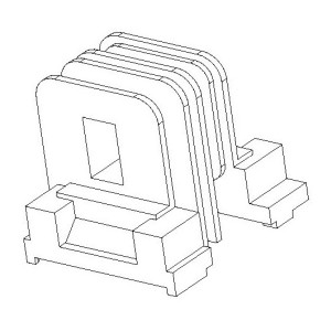 BC-1678/UU-16 H (2+2PIN) Transformer Bobbin