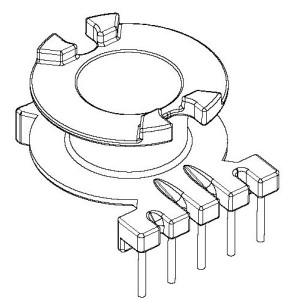 BC-1018/RM-10 V (5PIN) Transformer Bobbin