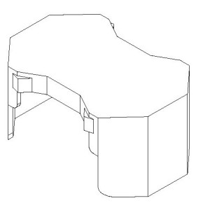 BC-1014-1/RM-10 COVER Transformer Bobbin