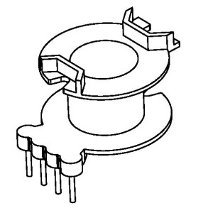 BC-1005/RM-10 V (4+0PIN) Transformer Bobbin