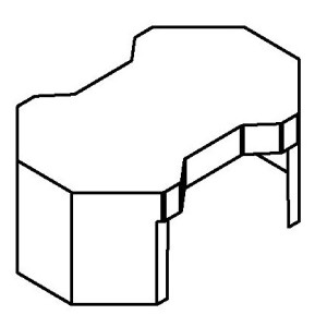 BC-0805-4B/RM-8 COVER Transformer Bobbin