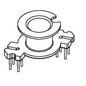BC-0601-1/RM-6 V (4+4PIN) Transformer Bobbin