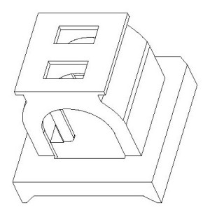 BC-2626-1/ER-26 COVER Transformer Bobbin