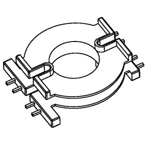 BC-3801/EQ-38 SMD V (4+6PIN) Transformer Bobbin