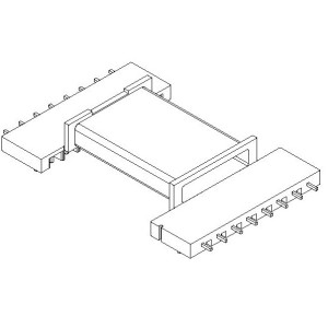 BC-4305/EFD-43 H (8+8PIN) Transformer Bobbin