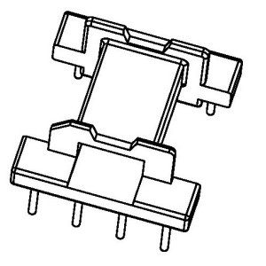 BC-1506/EFD-15 H (4+4PIN) Transformer Bobbin