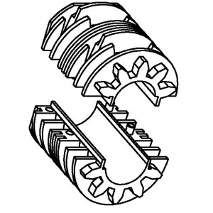 BC-2035-1/ET-20 Rubber core Transformer Bobbin