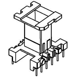 BC-2702/EE-27 V (6+7PIN) Transformer Bobbin