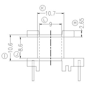 BC-2218/EE-22 V (5+2PIN) Transformer Bobbin