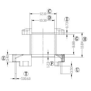 BC-1915-1/EE-19 V (5+5PIN) Transformer Bobbin