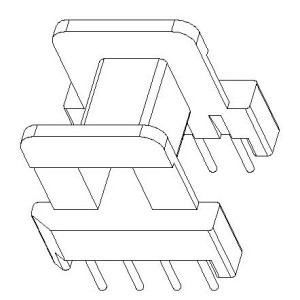 BC-1622/EE-16 H (4+4PIN) Transformer Bobbin