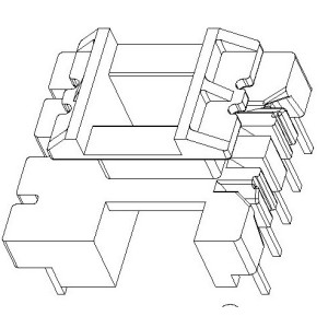 BC-1619-4/EE-16 V (5+4PIN) Transformer Bobbin