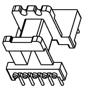 BC-1617-1/EE-16 H (5+5PIN) Transformer Bobbin