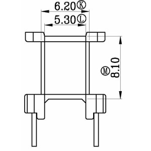 BC-1003/EE-10 V (4+4PIN) Transformer Bobbin