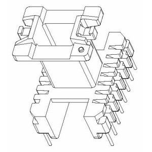 BC-2631/EDR-26 V (8+8PIN) Transformer Bobbin