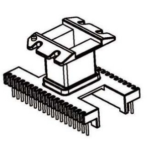 Z-3308/EI33 V (18+18PIN) Transformer bobbin