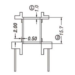 Z-2824/ER28 V (8+8PIN) Transformer bobbin