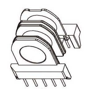 Z-2606-1/ER26 H 双 slots(5+5PIN) Transformer bobbin