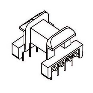 Z-2508/EF25 H (4+4PIN) Transformer bobbin