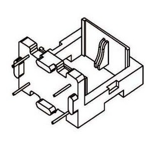 Z-2402-1/ET24(2+2PIN) Transformer bobbin