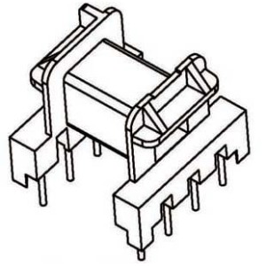 Z-2012-3/EF20 H (4+4PIN) Transformer bobbin