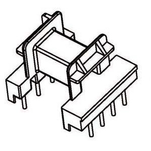 Z-2012-2/EF20 H (4+4PIN) Transformer bobbin
