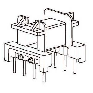 Z-2012/EF20 H (4+4PIN) Transformer bobbin