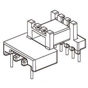 Z-1207/EM12.7 H (5+2PIN) Transformer bobbin