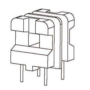 Z-1005-1/UU9.8 H (2+2PIN) Transformer bobbin