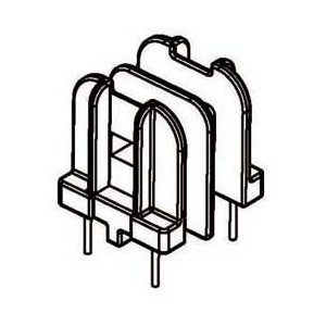 Z-1003/UU10.5 H (2+2PIN) Transformer bobbin