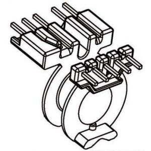 Z-0814/RM8 H (5+5PIN) Transformer bobbin