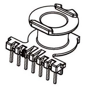 Z-0808/RM8 V (7+0PIN) Transformer bobbin