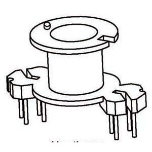 Z-0603/RM6 V (4+4PIN) Transformer bobbin