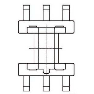 Z-0504/SMD EE5.0 H (3+3PIN) Transformer bobbin