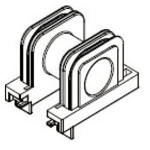 JW-4812/ER45 H (1+0PIN) Transformer Bobbin