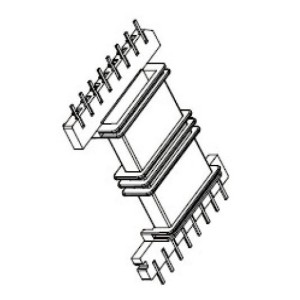 JW-4503/EFD45 H (8+8PIN) Transformer Bobbin