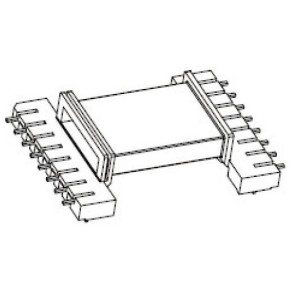 JW-4322/EFD43 H (8+8PIN) Transformer Bobbin