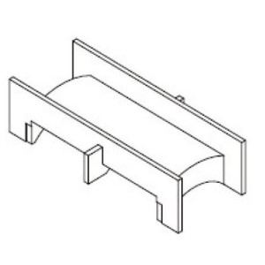 JW-4028B/COVER (ER4028C) ER5705 Transformer Bobbin