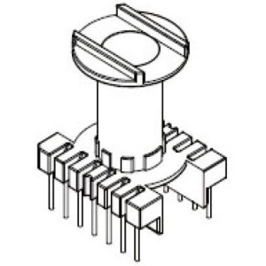 JW-4014/ER40 V (7+7PIN) Transformer Bobbin