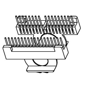 JW-3402/ETD34 H (18+18PIN) Transformer Bobbin