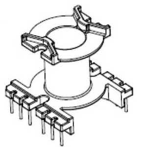 JW-3229/PQ3229 V (6+6PIN) Transformer Bobbin