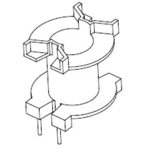 JW-3228/PQ3228 V (2PIN) Transformer Bobbin