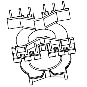 JW-3225A/PQ3225 V (6+6PIN) Transformer Bobbin