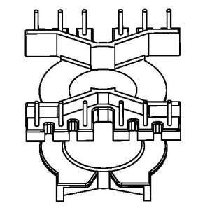 JW-3225/PQ3225 V (6+6PIN) Transformer Bobbin