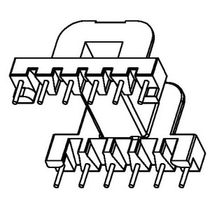 JW-3045/EF30 H (6+6PIN) Transformer Bobbin