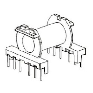 JW-2892/ER28 H (6+6PIN) Transformer Bobbin