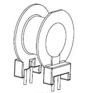 JW-2815/CQ28 H (2+2PIN) Transformer Bobbin