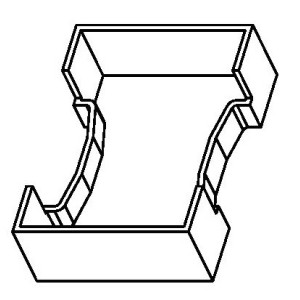 JW-2717A/EQ27 housing Transformer Bobbin