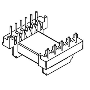 JW-2702/EFD27 H (6+5PIN) Transformer Bobbin